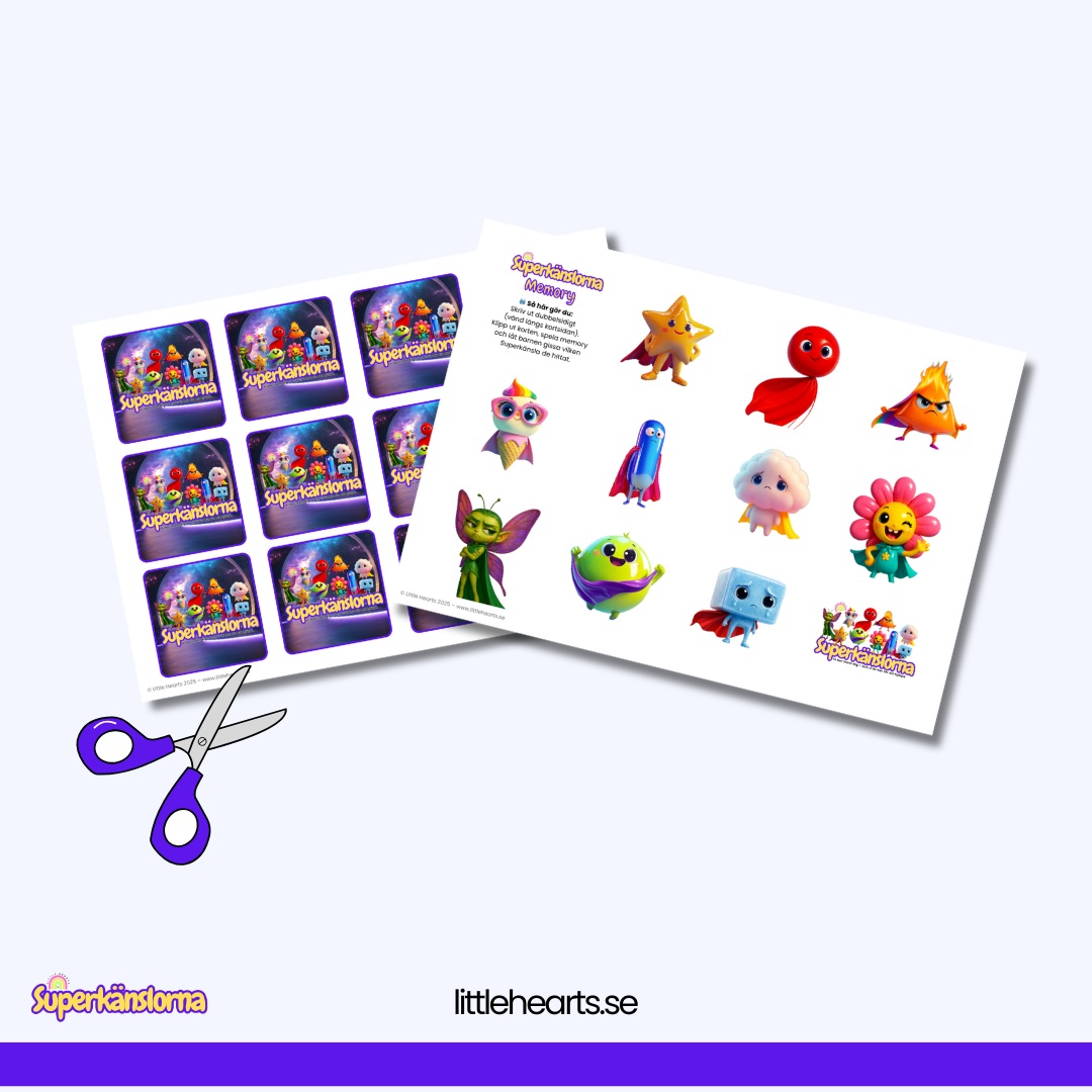 Superkänslorna Pedagogkit - Med bok