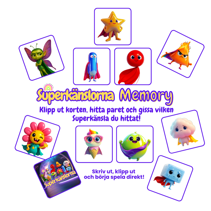 Superkänslorna Memory