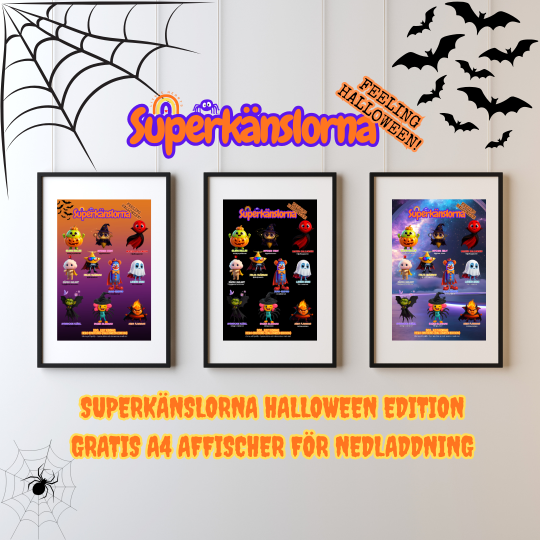 Superkänslorna – Halloween Edition Posters