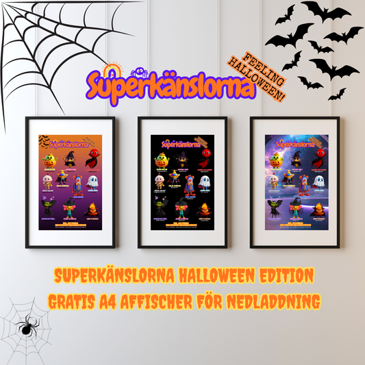 Superkänslorna – Halloween Edition Posters