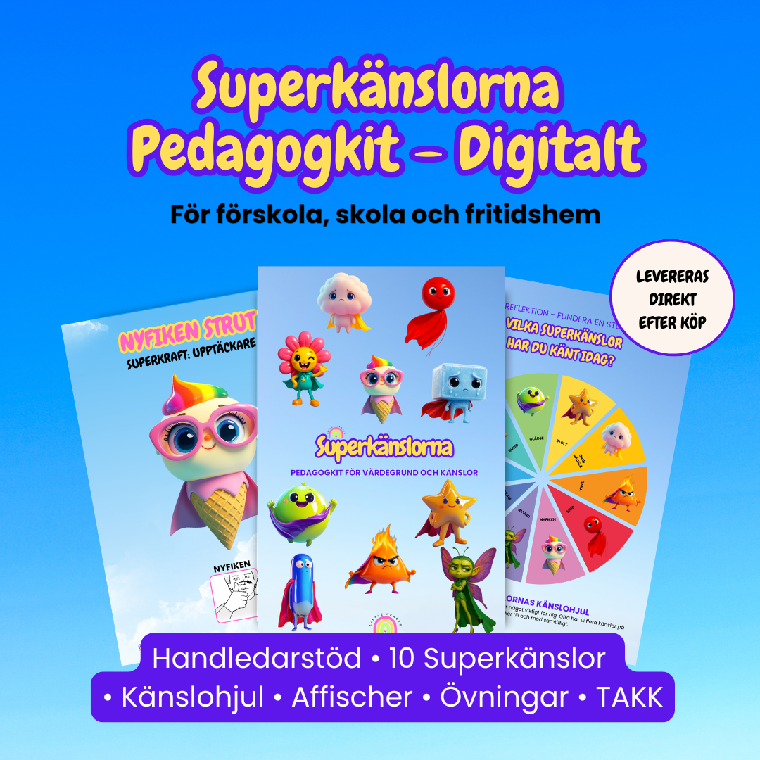 Superkänslorna Pedagogkit – Digitalt
