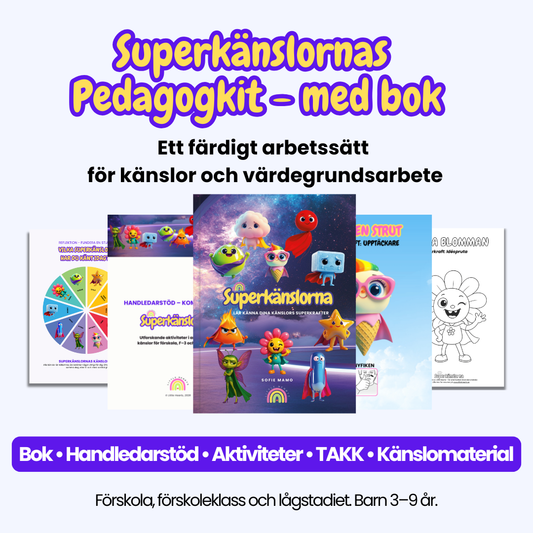 Superkänslorna Pedagogkit - Med bok