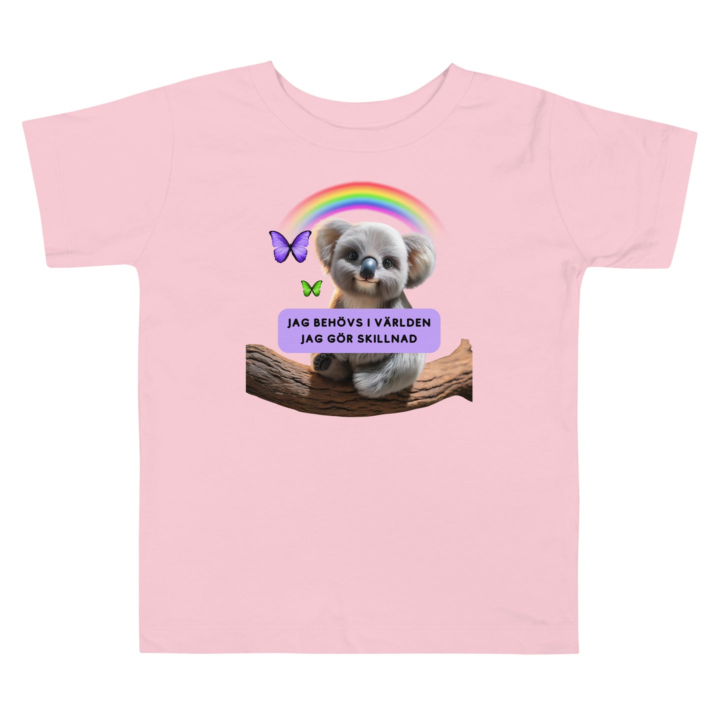 T-shirt barn - Koala - Jag behövs i världen, jag gör skillnad